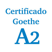 Certificado alemán GOETHE A2